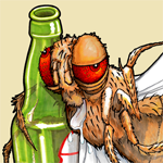 Drunk Drosophila